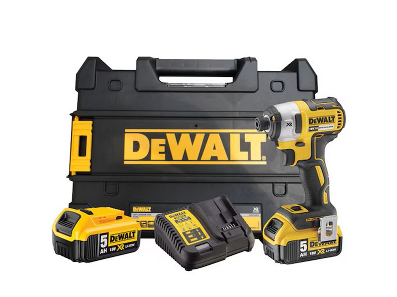 Dewalt DCF887P2-QW 18V XR Li-Ion Brushless Impact Driver w/ 3 Speeds, 5Ah