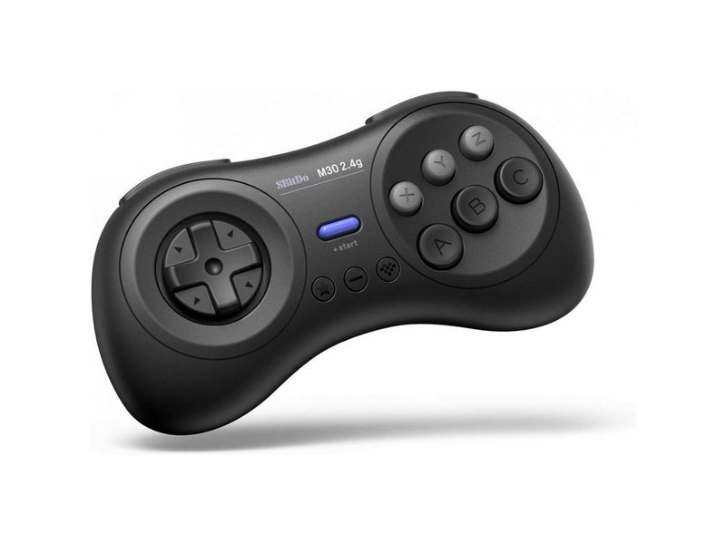 8BitDo M30 2.4G Mega Drive Black - Wireless Controller - Sega Mega Drive