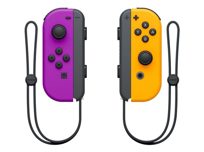 Nintendo Joy-Con Pair Neon Purple/ Neon Orange - Wireless Controller - Nintendo Switch