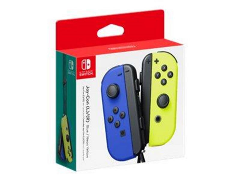 Nintendo Joy-Con Pair Blue/Neon Yellow - Wireless Controller - Nintendo Switch