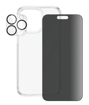 PanzerGlass™ Privacy 3-in-1 Set - iPhone 15 Pro Max
