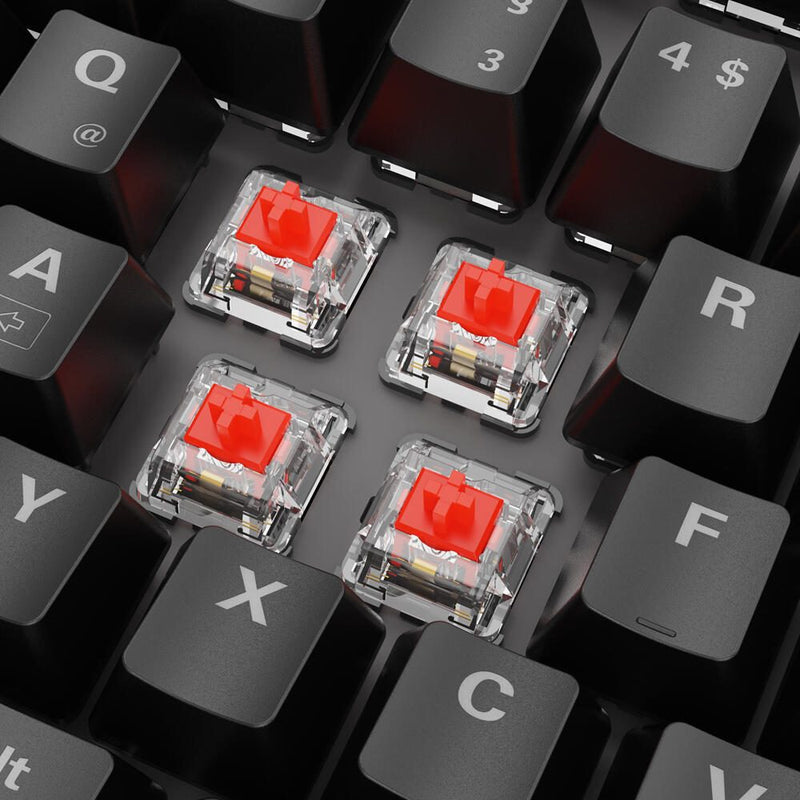 Sharkoon SKILLER SGK20 Gaming-Tastatur, Huano Red