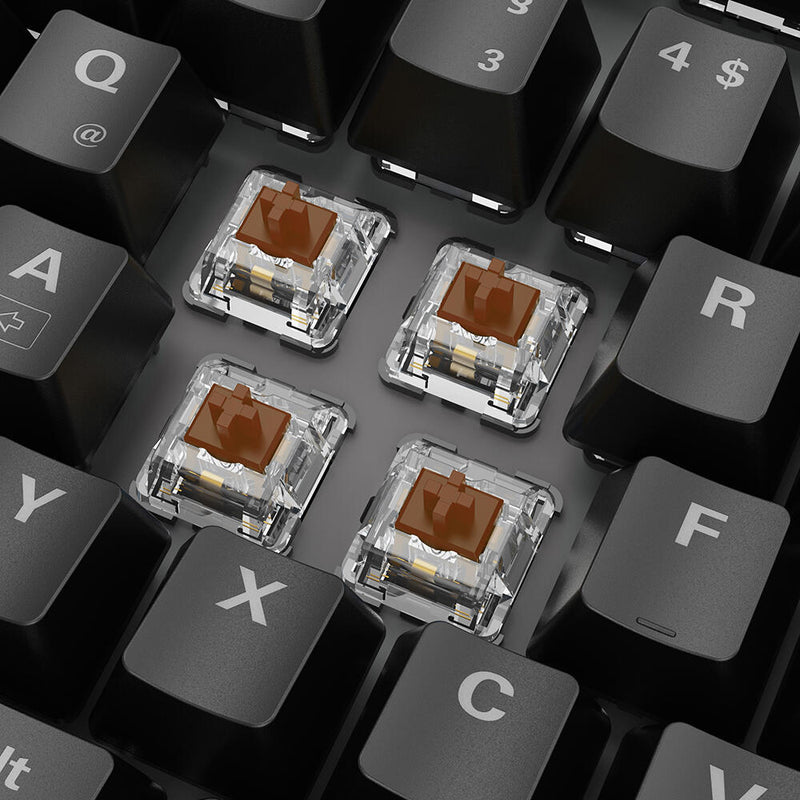 Sharkoon SKILLER SGK20 Gaming-Tastatur, Huano Brown