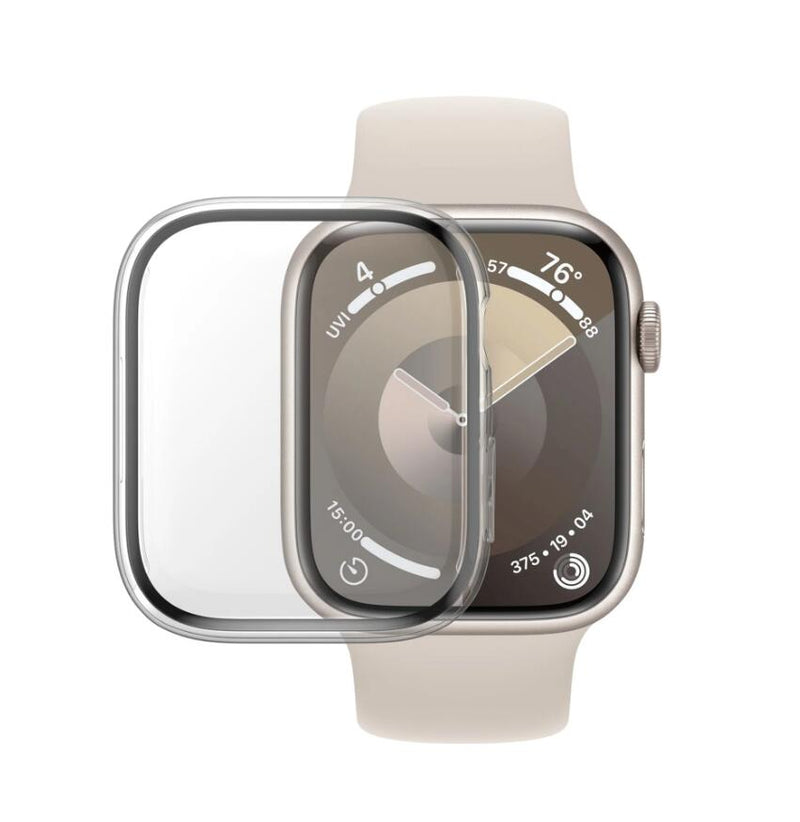 PanzerGlass™ Displayschutz Full Body für Apple Watch Series 9 mit D3O - 45mm transparent
