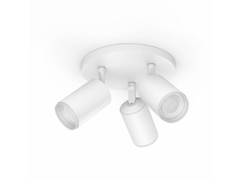 Philips Hue Fugato 3-er Spots 5.7W - weiß