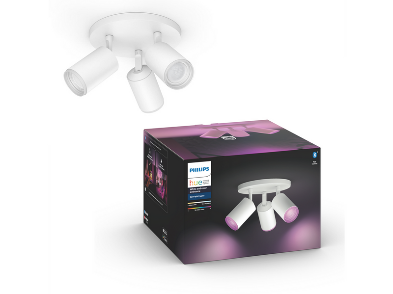 Philips Hue Fugato 3-er Spots 5.7W - weiß