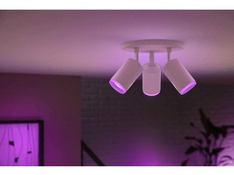 Philips Hue Fugato 3-er Spots 5.7W - weiß