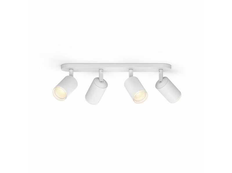 Philips Hue Fugato 4-er Spots 5.7W - weiß