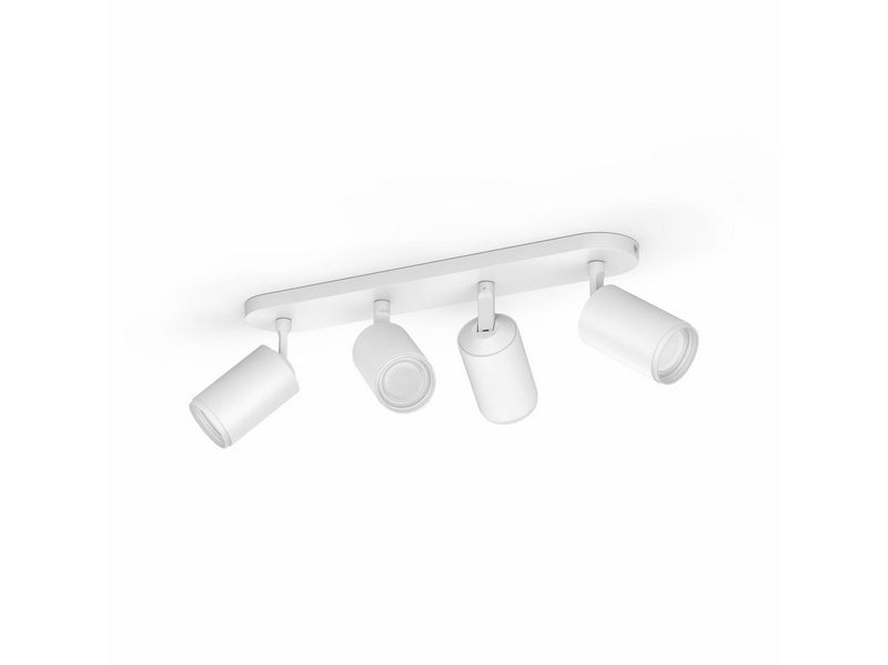 Philips Hue Fugato 4-er Spots 5.7W - weiß