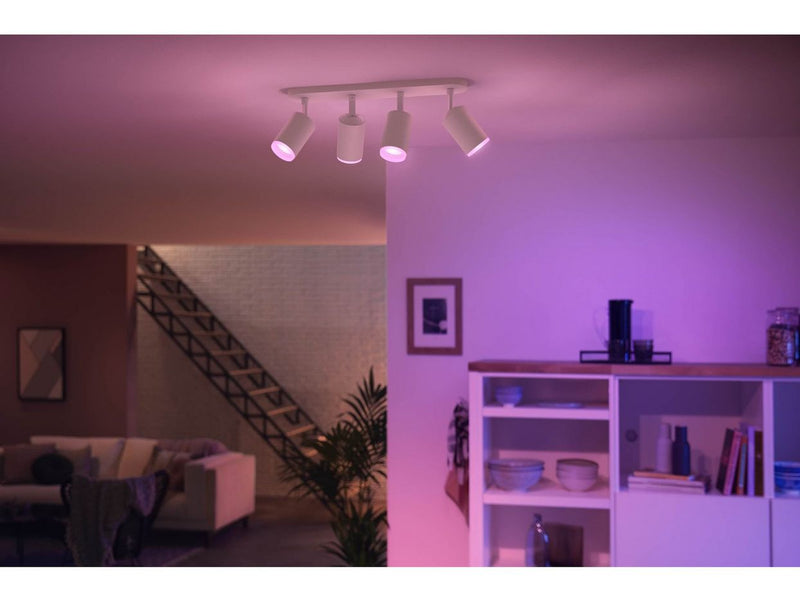 Philips Hue Fugato 4-er Spots 5.7W - weiß
