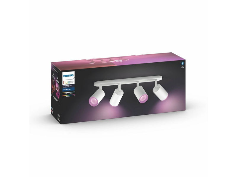 Philips Hue Fugato 4-er Spots 5.7W - weiß