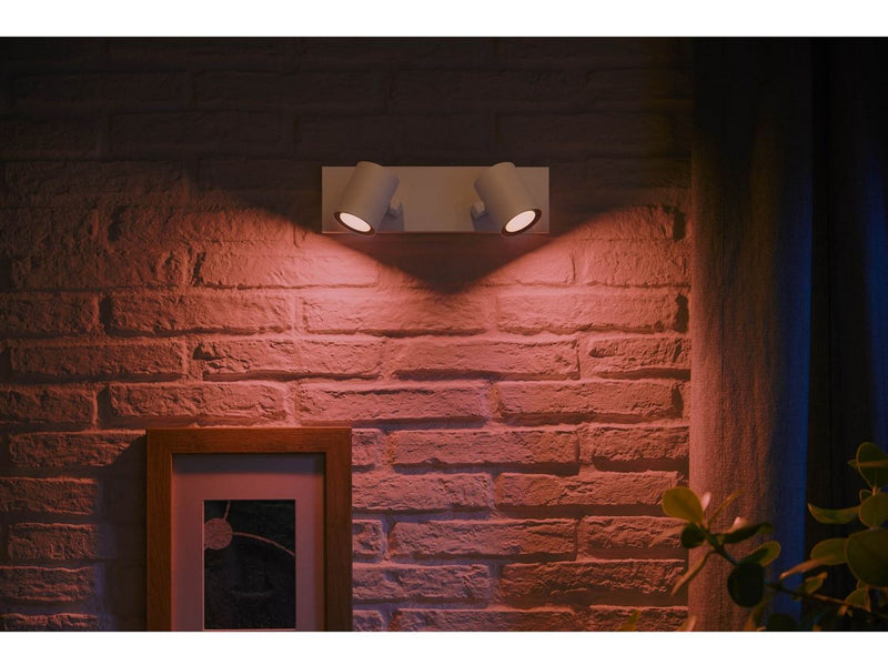 Philips Hue Argenta 2er Spot - weiß