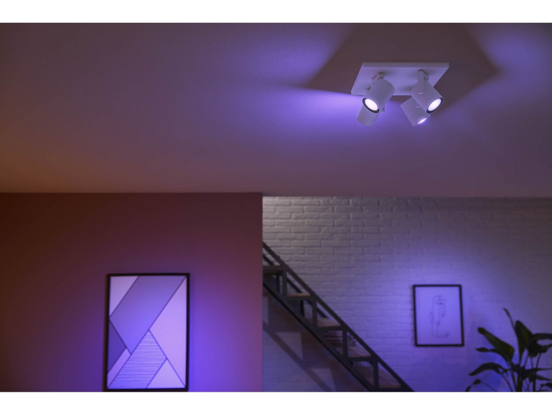 Philips Hue Argenta 4er Spot - weiß