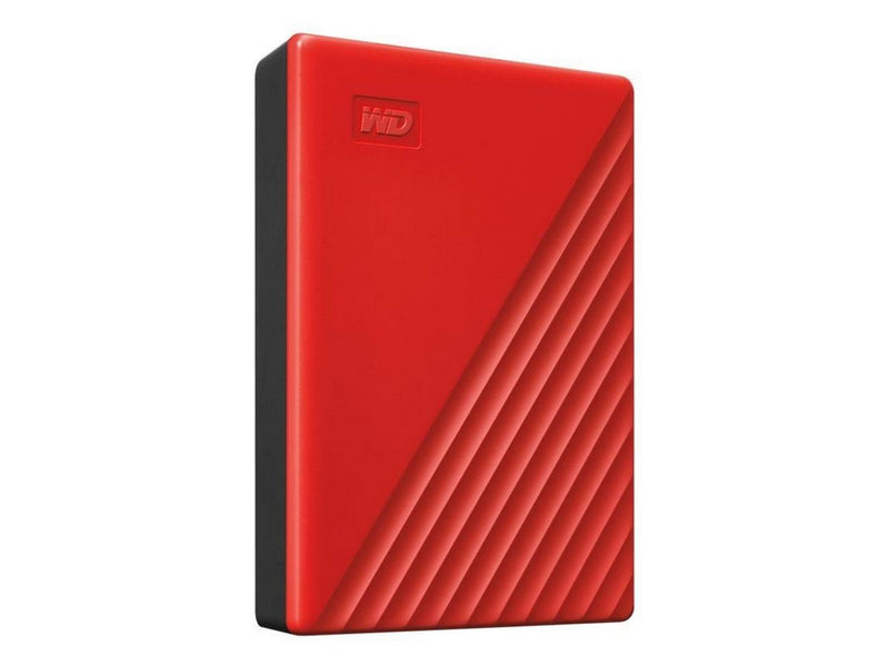 WD My Passport - Extern Festplatte - 4TB - Rot