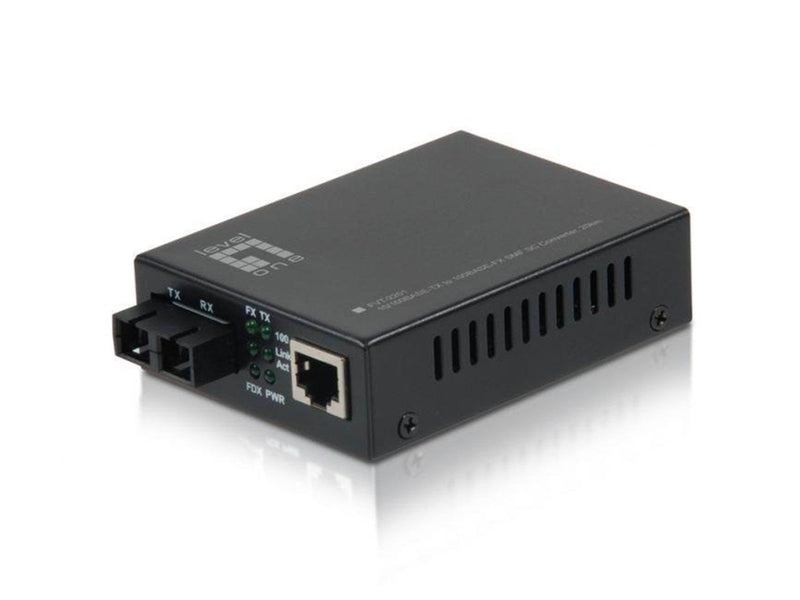 LevelOne FVT-2201 10/100TX100FX SC SMF Fibre Media Converter
