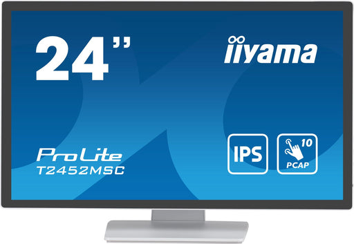 iiyama ProLite T2452MSC-W1 Touch-Monitor 60.5cm (23.8') weiß