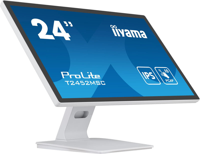 iiyama ProLite T2452MSC-W1 Touch-Monitor 60.5cm (23.8') weiß