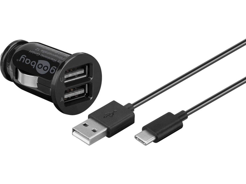 Pro USB Type-C™ Car charger set (12W/2.4A)