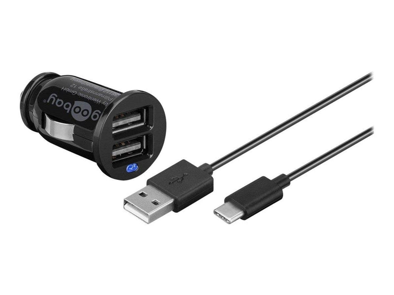 Pro USB Type-C™ Car charger set (12W/2.4A)