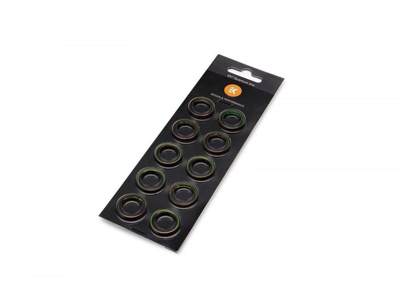 EK Water Blocks EK-Quantum Torque Color Ring 10-Pack STC 10/13 - Green