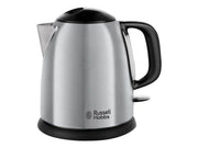 Russell Hobbs Wasserkocher Adventure 24991-70 - Matt Schwarz/ gebürstetes Rostfreies Stahl - 2400 W
