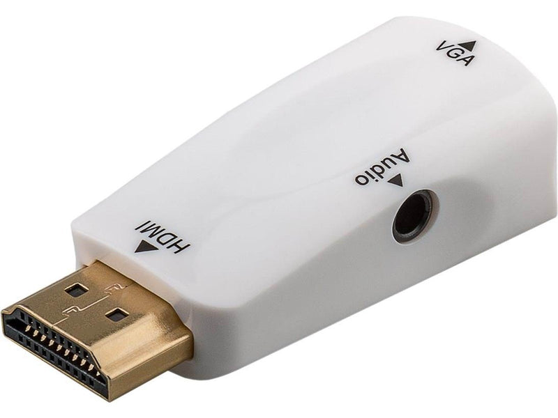 Pro Compact HDMI™/VGA adapter incl. audio gold-plated