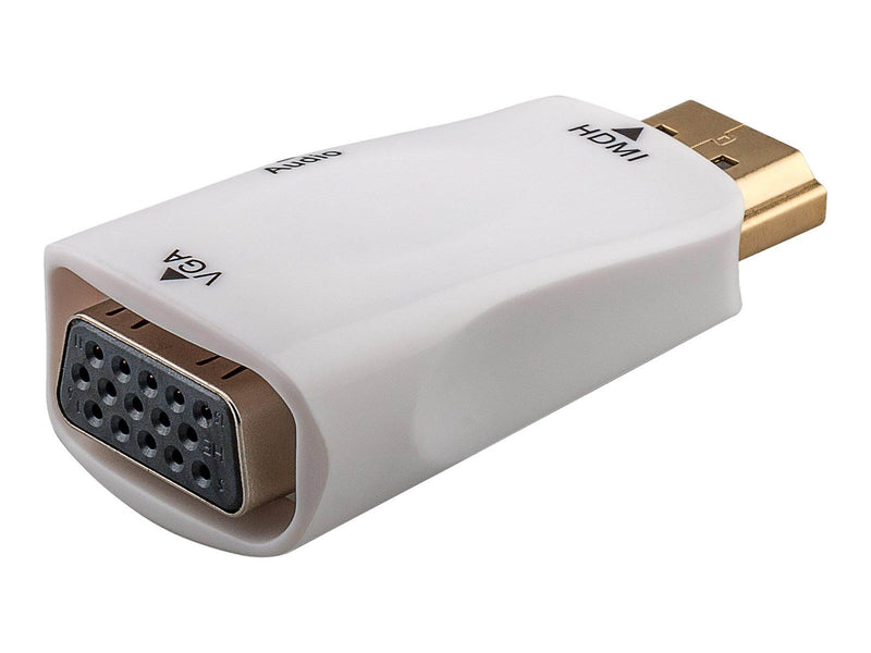 Pro Compact HDMI™/VGA adapter incl. audio gold-plated