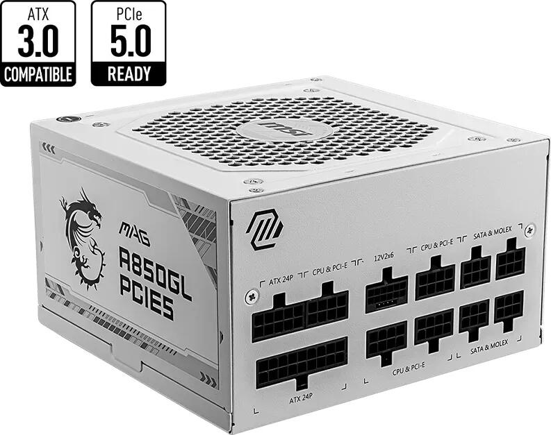 MSI MAG A850GL PCIE5 - 850W
