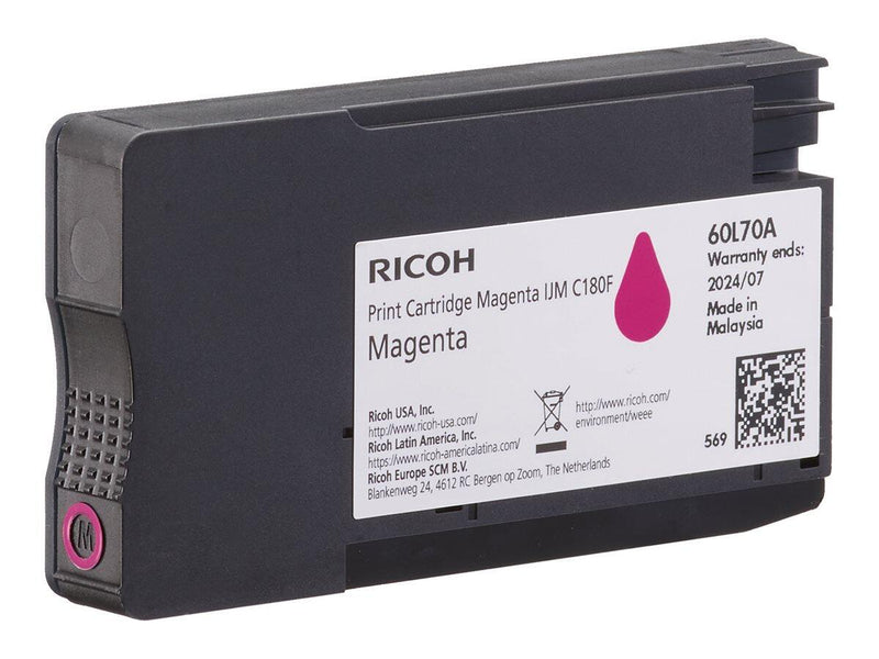 Ricoh Original Tintenpatrone IJM C180F magenta 1.600 Seiten (408519)