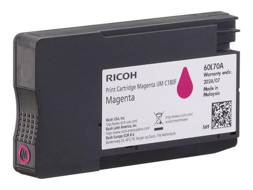Ricoh Original Tintenpatrone IJM C180F magenta 1.600 Seiten (408519)