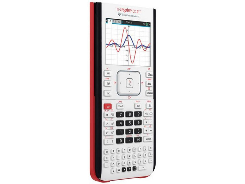 Texas Instruments TI-Nspire CX II-T graphing calculator UK man