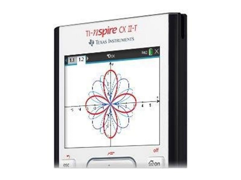 Texas Instruments TI-Nspire CX II-T graphing calculator UK man