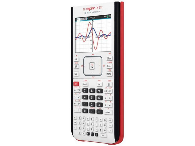 Texas Instruments TI-Nspire CX II-T graphing calculator UK man