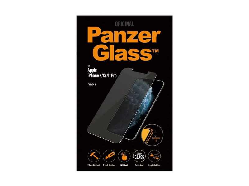 PanzerGlass Privacy Screen Protector Apple iPhone 11 Pro | Xs | X | Standard Fit