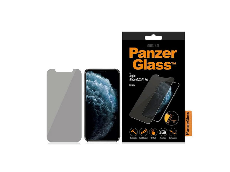 PanzerGlass Privacy Screen Protector Apple iPhone 11 Pro | Xs | X | Standard Fit