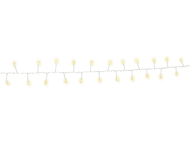 Goobay Silver Wire Cluster String Light with 50 LEDs