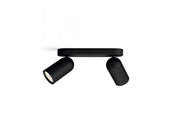 Philips PONGEE bar/tube black 2xNW