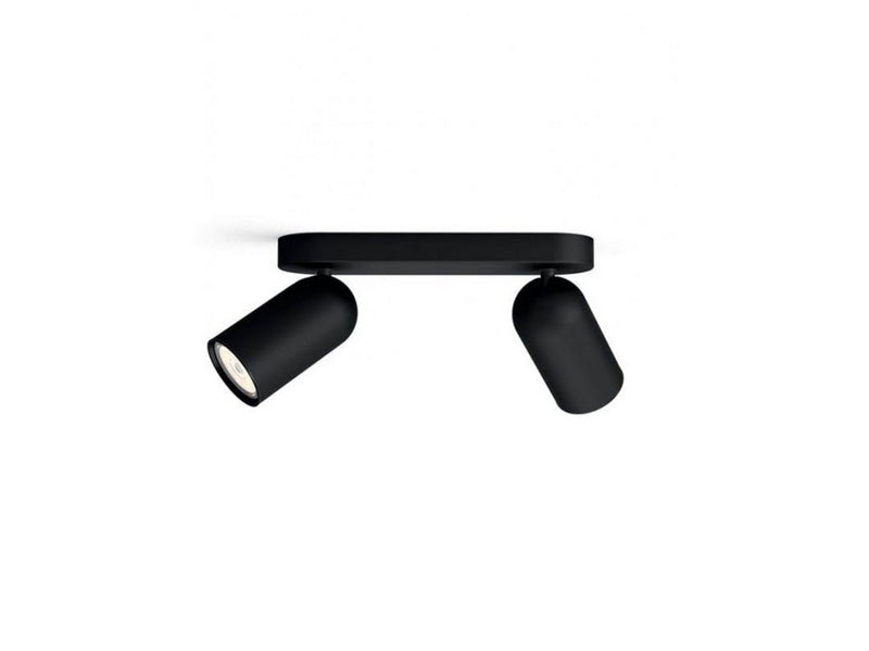 Philips PONGEE bar/tube black 2xNW