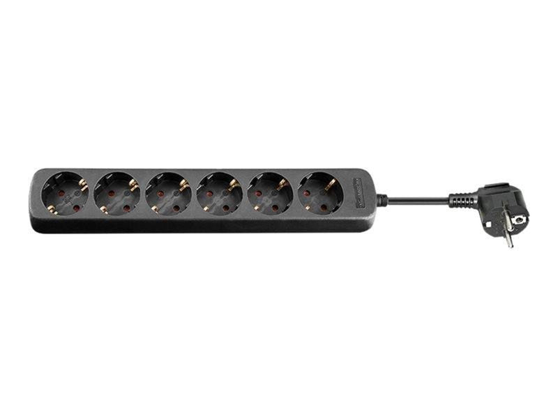 Pro AC power strip 1.5 m black