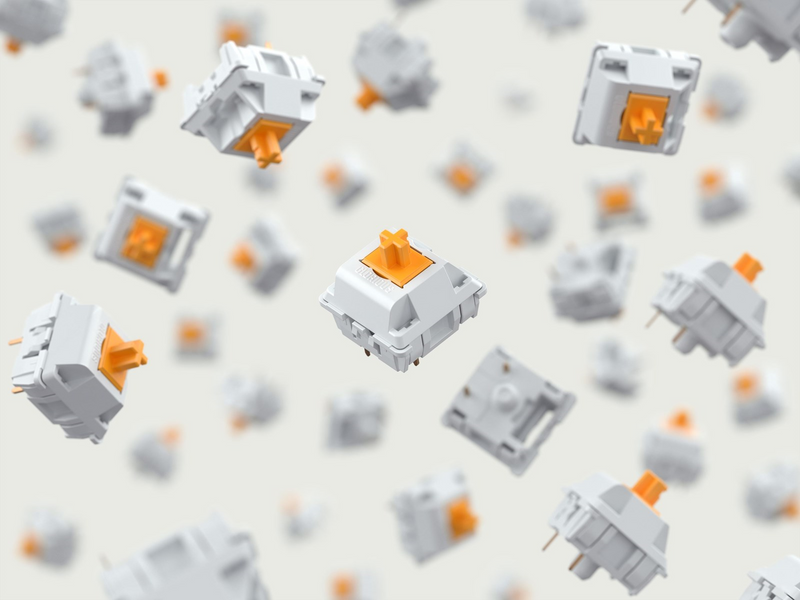 Glorious Panda (Lubed) Switches (36 pack) - Schlüsselschalter
