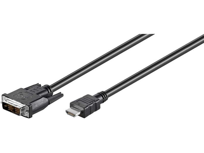 Pro DVI-D/HDMI™ cable nickel plated