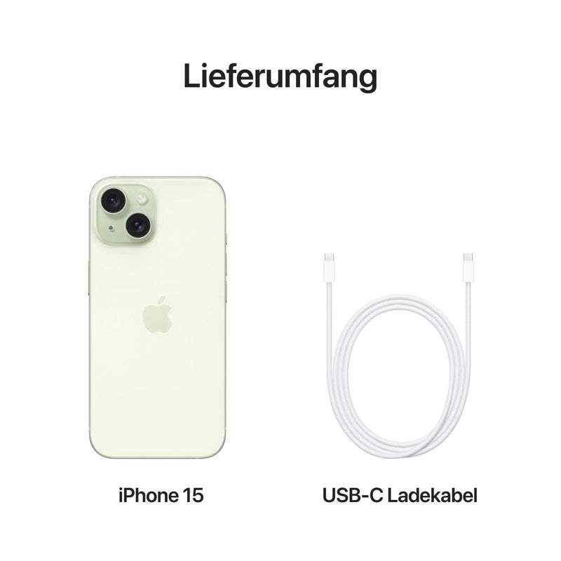Apple iPhone 15 256GB grün