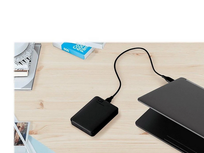 WD Elements Portable U3 - Extern Festplatte - 6TB - Schwarz