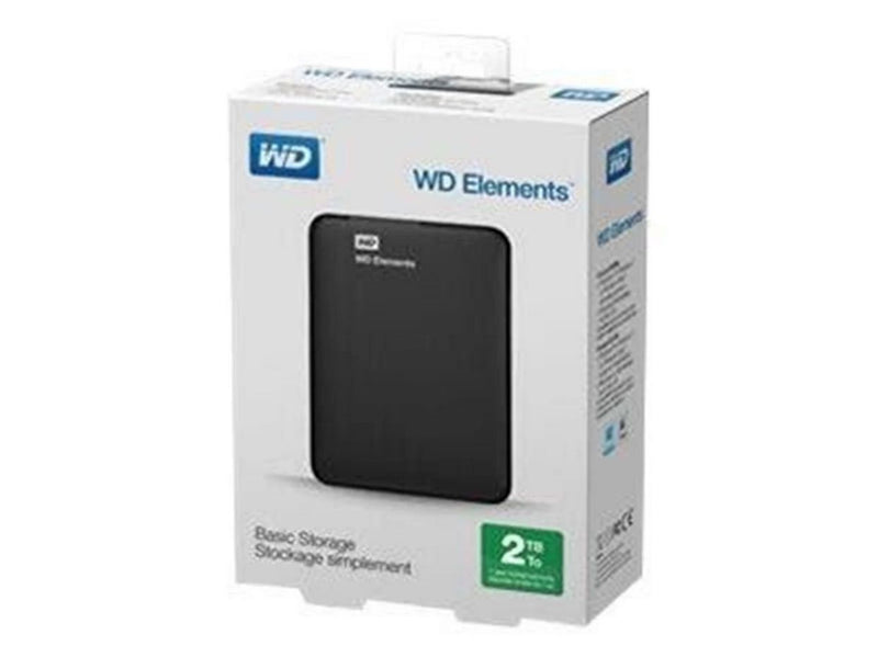 WD Elements Portable U3 - Extern Festplatte - 5TB - Schwarz