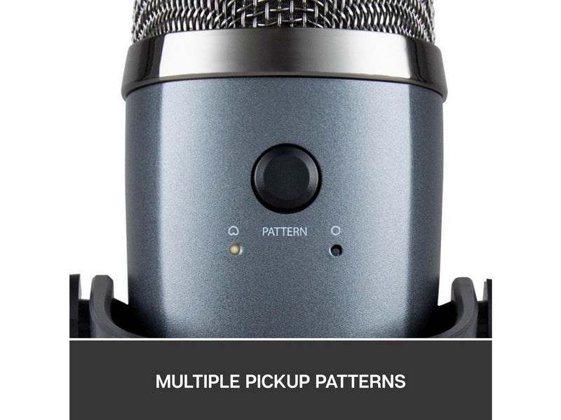 Blue Mic Yeti Nano USB Microphone for Mac and PC - Shadow Grey