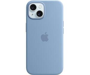 Apple Silikon Case mit MagSafe für Apple iPhone 15, winterblau