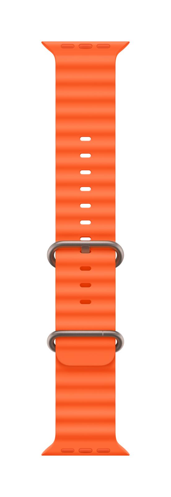 Apple Watch Ocean Band orange