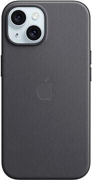 Apple Feingewebe Case mit MagSafe für Apple iPhone 15, schwarz