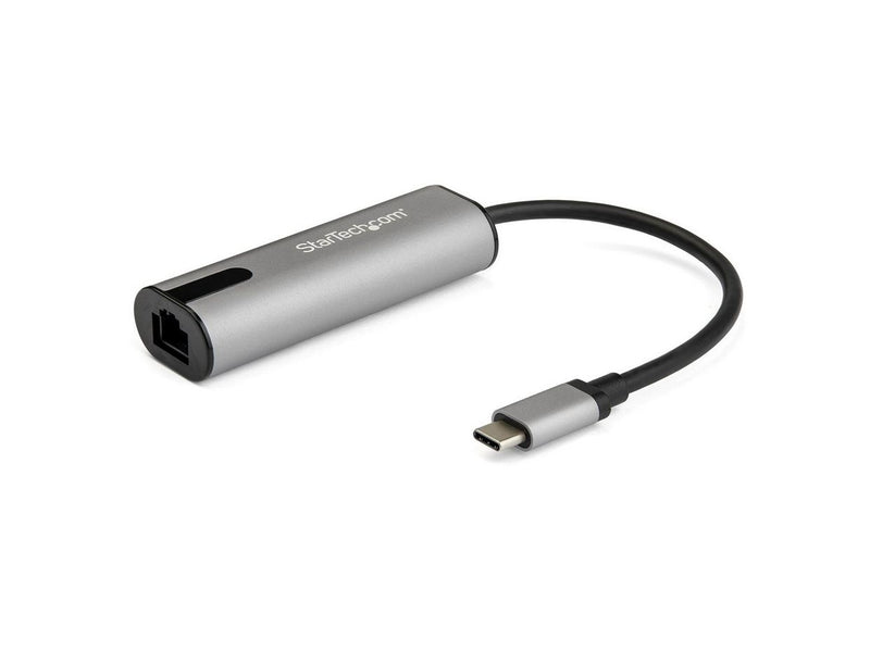 StarTech.com US2GC30 2.5GbE USB C to Ethernet Adapter NBASE-T NIC - USB 3.0 Type C 2.5/1 Gigabit/100 Mbps Multi Speed