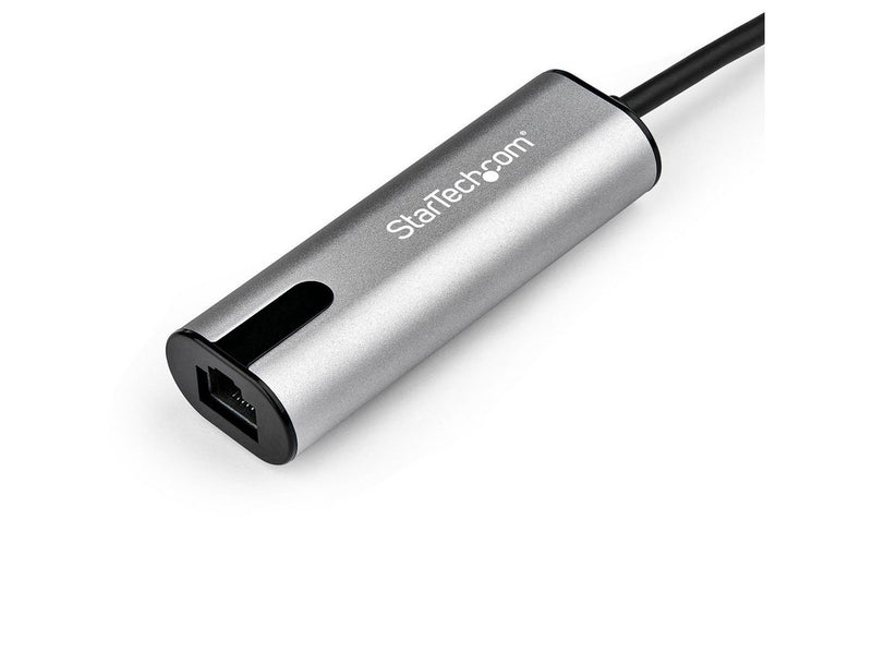 StarTech.com US2GC30 2.5GbE USB C to Ethernet Adapter NBASE-T NIC - USB 3.0 Type C 2.5/1 Gigabit/100 Mbps Multi Speed